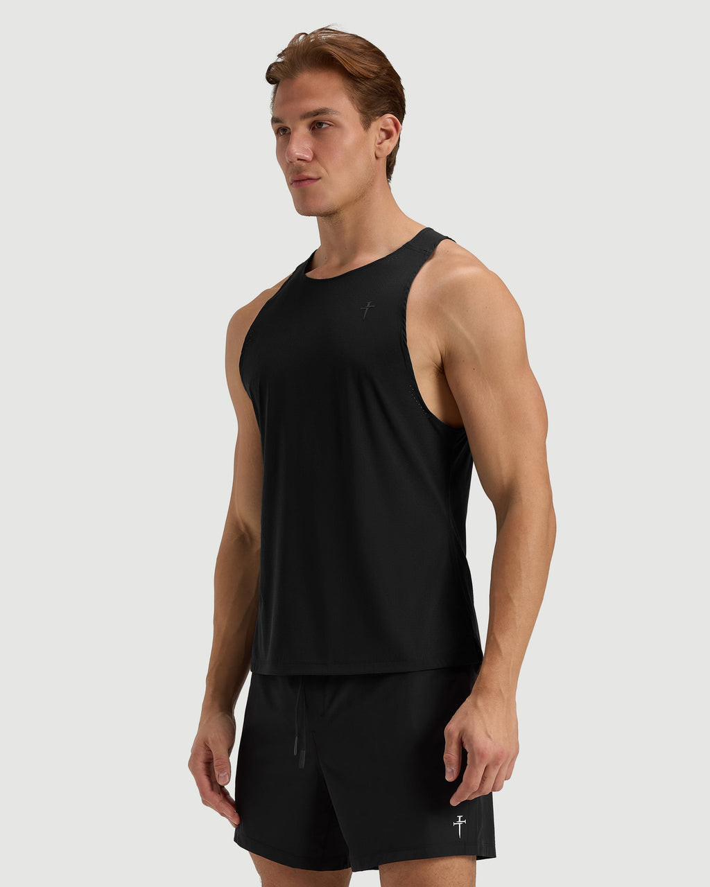 Laser Perforated Tank - Black